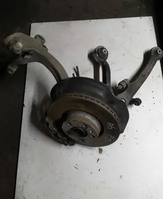 Audi A6 S6 C6 4F Front wheel hub spindle knuckle
