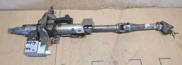 Steering wheel axle