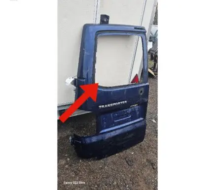 Volkswagen Transporter - Caravelle T5 Loading door trunk window/glass 