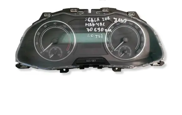 Skoda Scala Speedometer (instrument cluster) 654920740