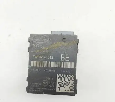 Jaguar XE Tire pressure control unit FW9314F012BE
