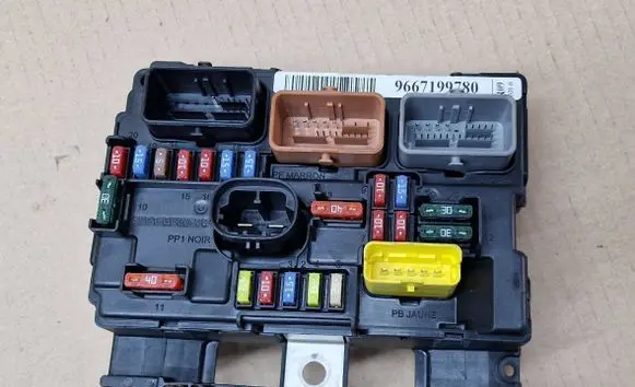 Peugeot 207 BSM Control unit 9667199780