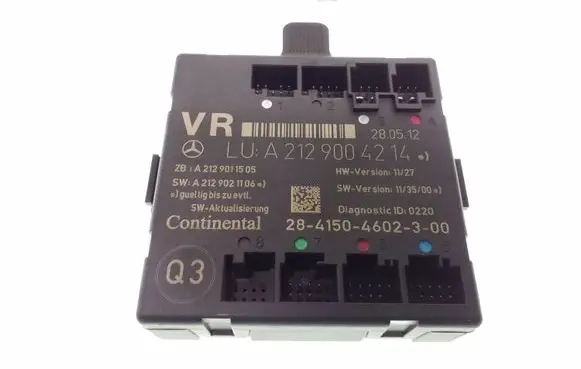Mercedes-Benz E W212 Door control unit/module A2129004214 A2129011505 A2129021106