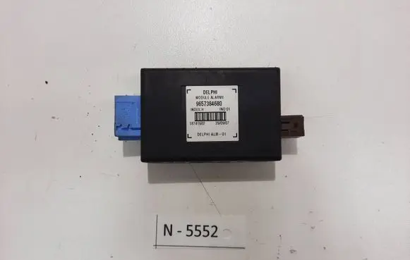 Peugeot 607 Alarm control unit/module 9657384680