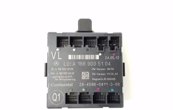 Mercedes-Benz ML W166 Door control unit/module A1669005104
