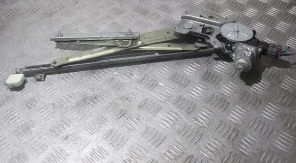Front door window regulator with motor