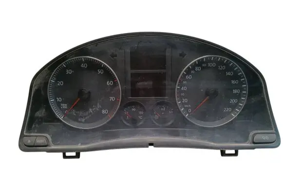 Volkswagen Golf V Speedometer (instrument cluster) 1K0920851F VWZ7Z0D0691663 V0021000