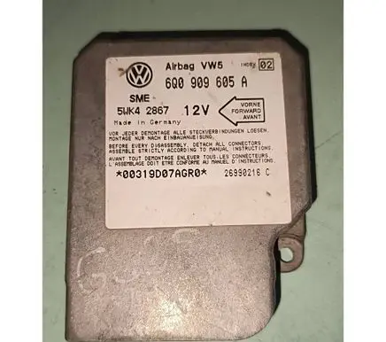 Volkswagen Golf IV Airbag control unit/module 6Q0909605A