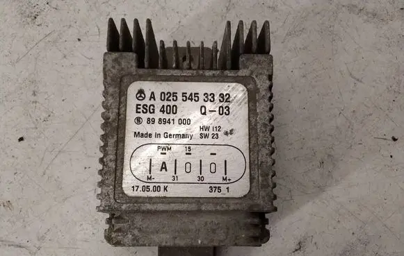 Mercedes-Benz C W202 Coolant fan relay A0255453332 898941000 ESG400