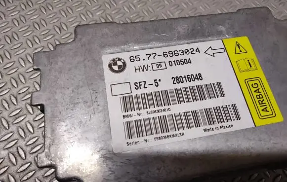 BMW 5 E60 E61 Airbag control unit/module 65776963024