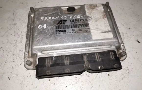 Volkswagen Sharan Engine control unit/module 038906019FA 0281010629