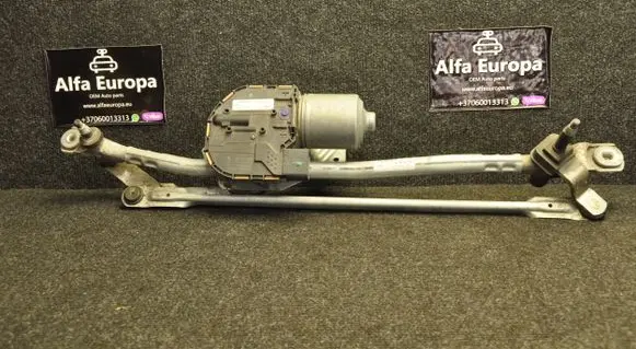 Audi A6 S6 C7 4G Front wiper linkage and motor 4G11955119 4G1955023A