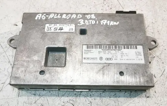 Audi A6 Allroad C6 MMI control unit 4E0035729 4F0910732H