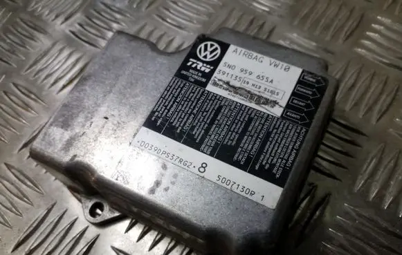 Volkswagen PASSAT B7 Airbag control unit/module 5N0959655A