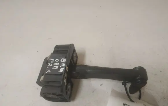 Front door check strap stopper