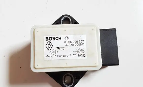 Nissan Qashqai ESP acceleration yaw rate sensor 0265005757 479300006R 1275100464
