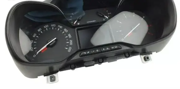 Citroen C3 Speedometer (instrument cluster) 9837553680