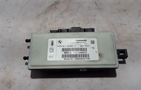 BMW 5 F10 F11 Airbag control unit/module 9319493