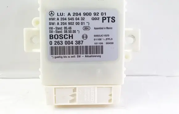 Mercedes-Benz C W204 Parking PDC control unit/module A2049009201 A2045450432 A2049020001