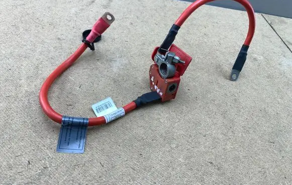 BMW 3 F30 F35 F31 Positive cable (battery) 6834543 61126834543 9259424