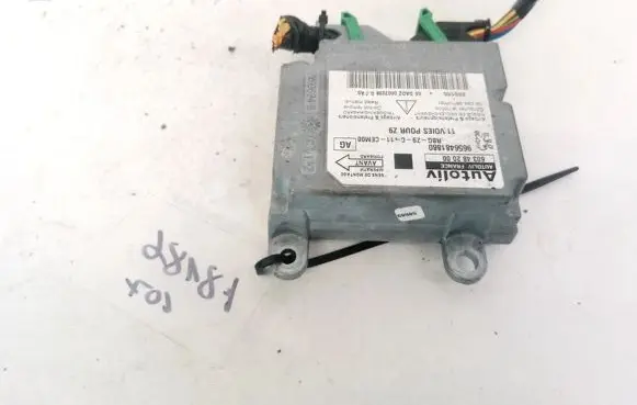 Peugeot 607 Airbag control unit/module 9656481880 603482000