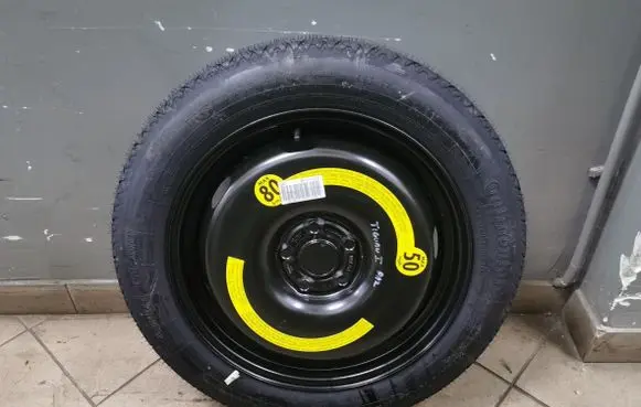 Volkswagen Tiguan R18 spare wheel 
