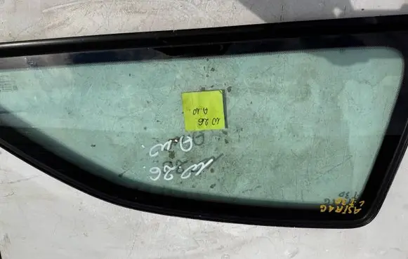 Opel Astra G Rear windscreen/windshield window 43R007022