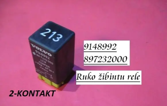 Volvo S70 V70 V70 XC Light relay 9148992 897232000