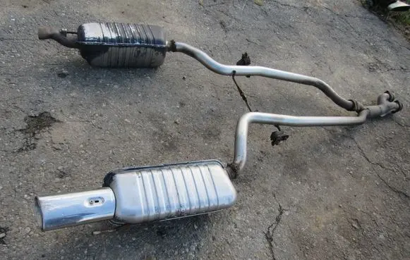 Mercedes-Benz CL C215 Muffler/silencer A2154910400-MERC A2154910400 A2154910500