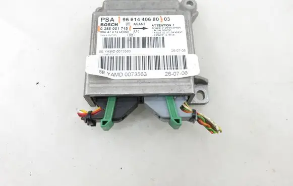 Peugeot 207 Airbag control unit/module 9661440680 0285001745