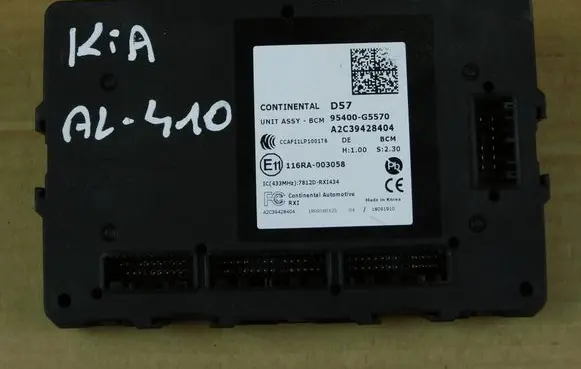 KIA Niro Central body control module 95400G5570