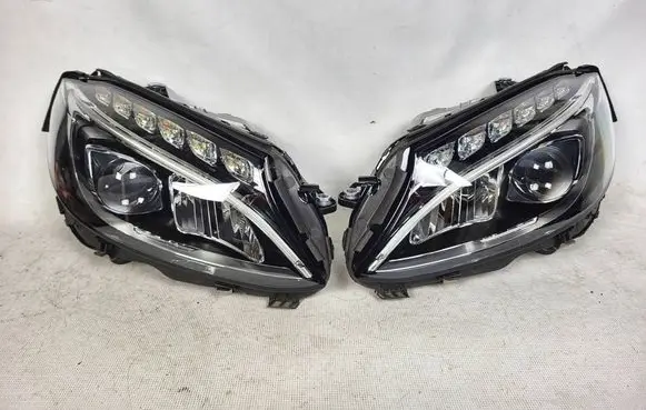 Mercedes-Benz C W205 Headlights/headlamps set A2059067303 A2059067403