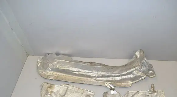 BMW 7 F01 F02 F03 F04 Heat shield in engine bay 7193523 7185246 7185202