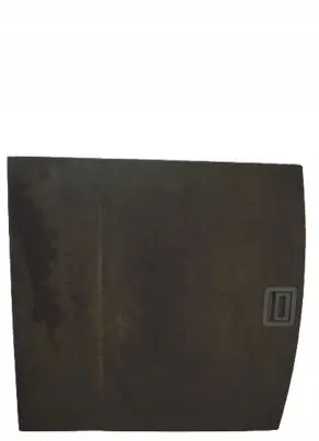Volkswagen Touareg II Trunk/boot floor carpet liner 7P6863546B