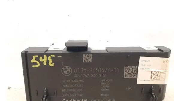 BMW X3 G01 Tailgate/trunk control unit/module 9451476