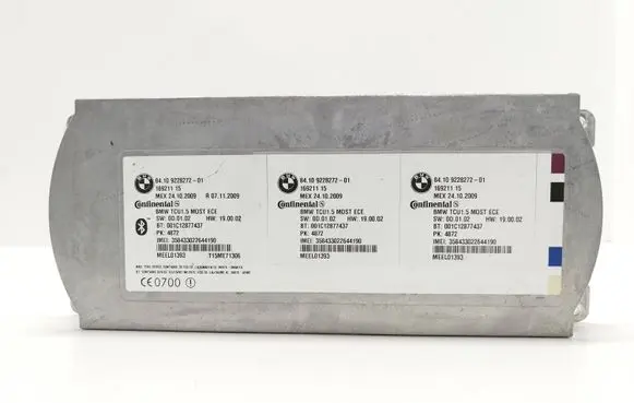 BMW 5 GT F07 Bluetooth control unit module 9228272 84109228272 001C12877437