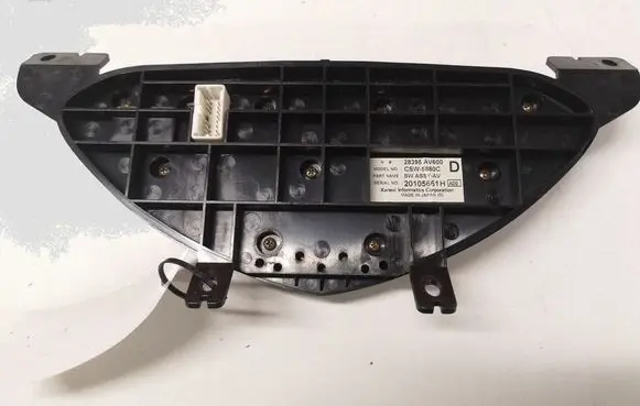 Nissan Primera Climate control unit 28395AV600 CSW5880C 20105661H
