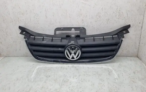Volkswagen Touran I Front bumper upper radiator grill 1T0853651