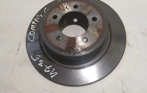 Jeep Compass Rear brake disc neventiliuojamas