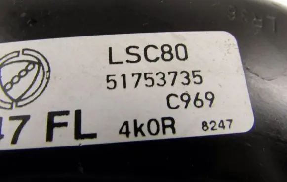 Alfa Romeo 147 Brake booster 51753735