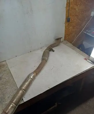 Opel Astra H Exhaust flexible connection 