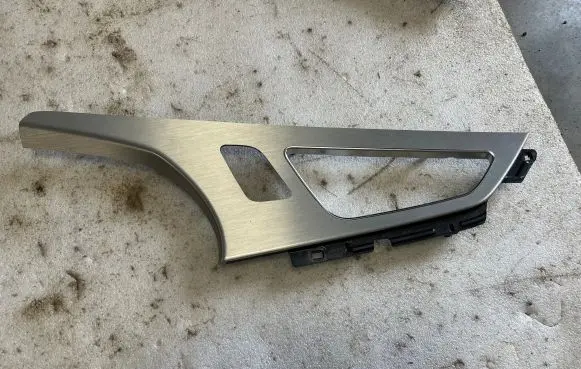 Front door card panel trim
