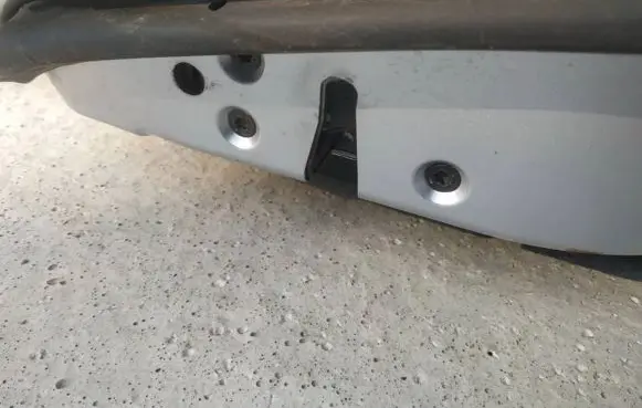 Rear door lock