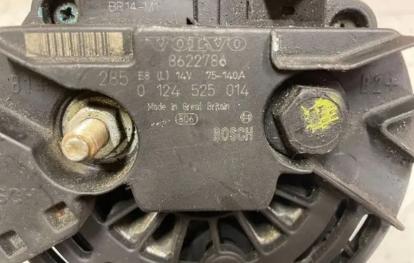 Volvo S60 Generator/alternator 8622786 0124525014