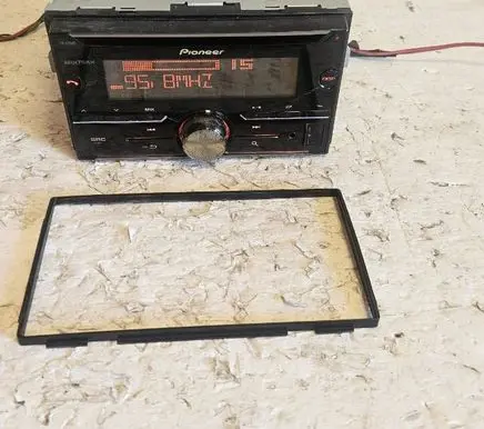 Nissan Qashqai Radio/CD/DVD/GPS head unit PIONEER FHX730BT 10R050700