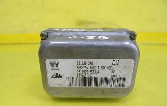 Opel Astra H ESP acceleration yaw rate sensor 13130348 10.0985-0503.4