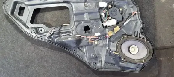 Sliding door window regulator with motor
