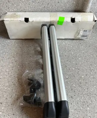 Fiat 500X Roof transverse bars on the 