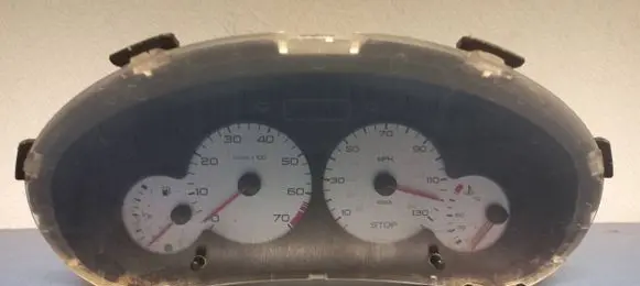 Peugeot 206 Speedometer (instrument cluster) 5550003023