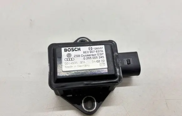 Volkswagen Polo ESP acceleration yaw rate sensor 8E0907637A 0265005245